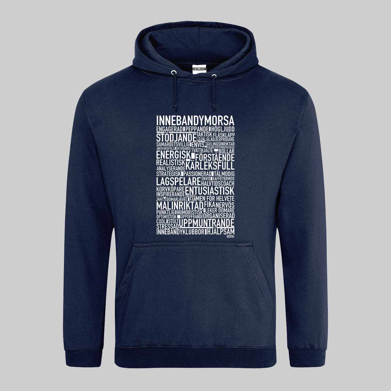 Innebandymorsa Text Hoodie