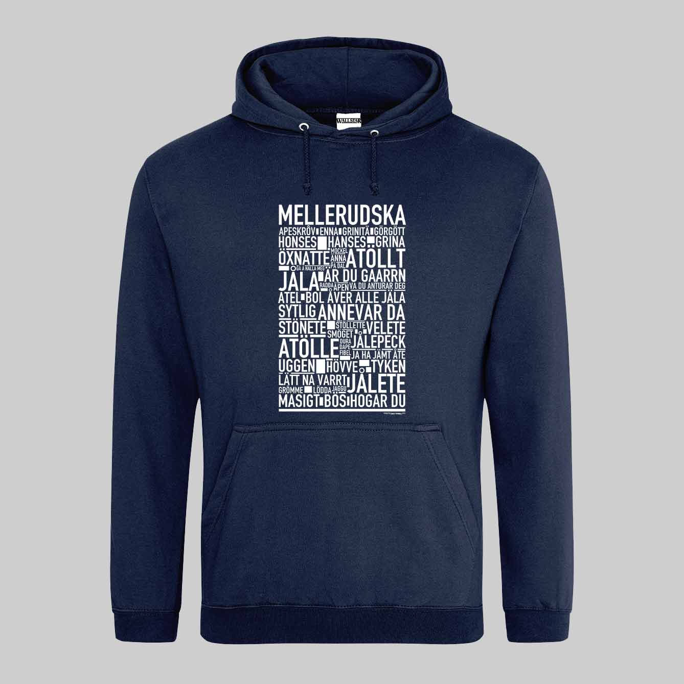 Mellerudska Dialekt Text Hoodie