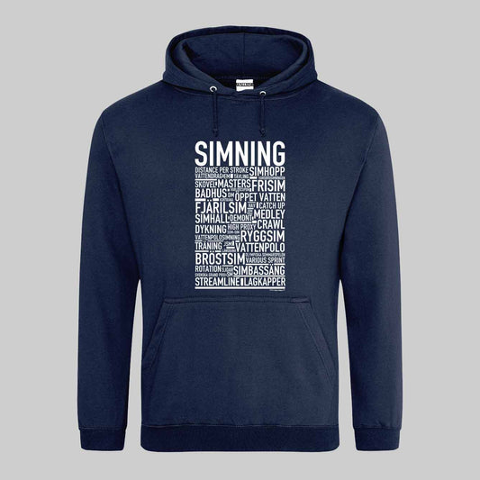 Simning Text Hoodie