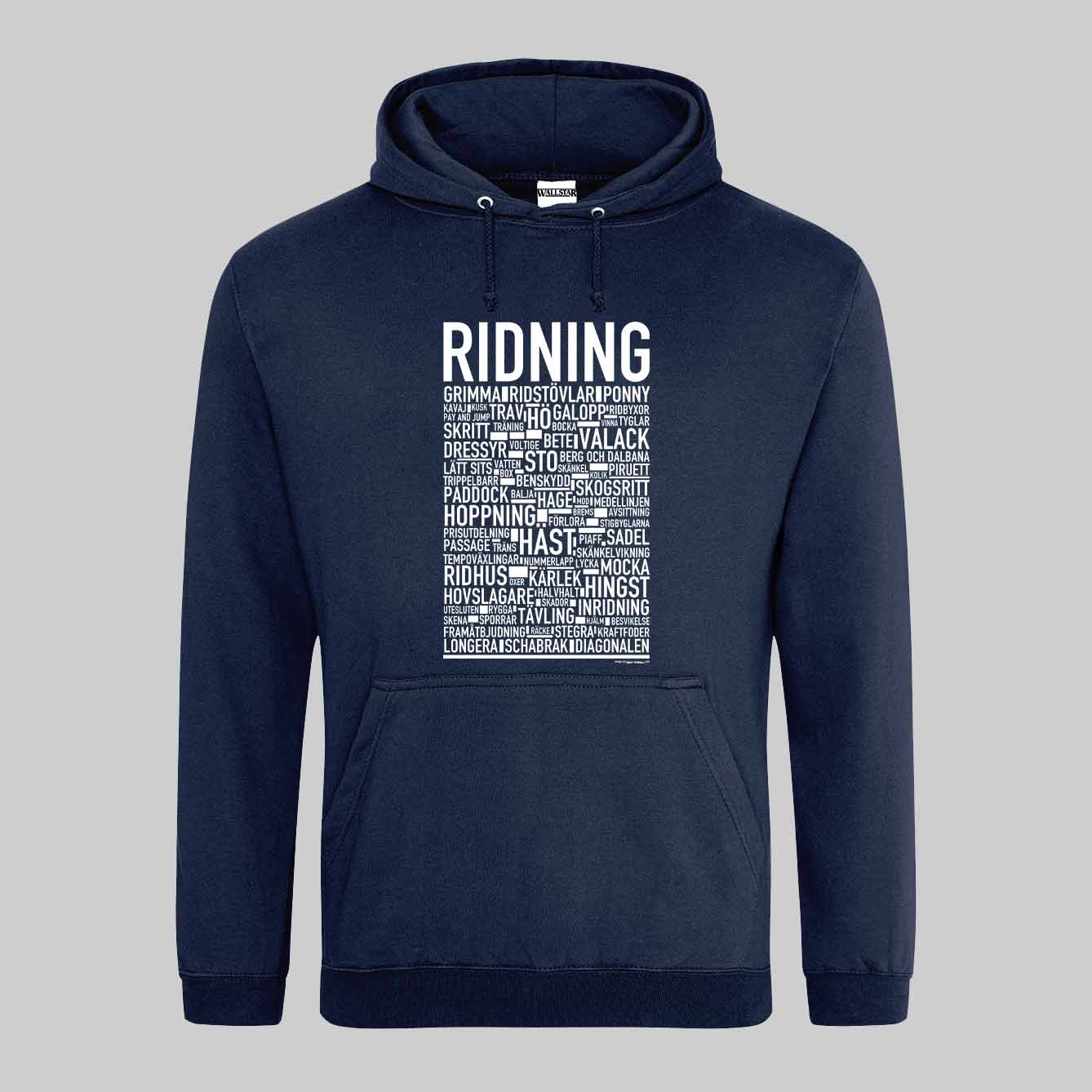Ridning Text Hoodie