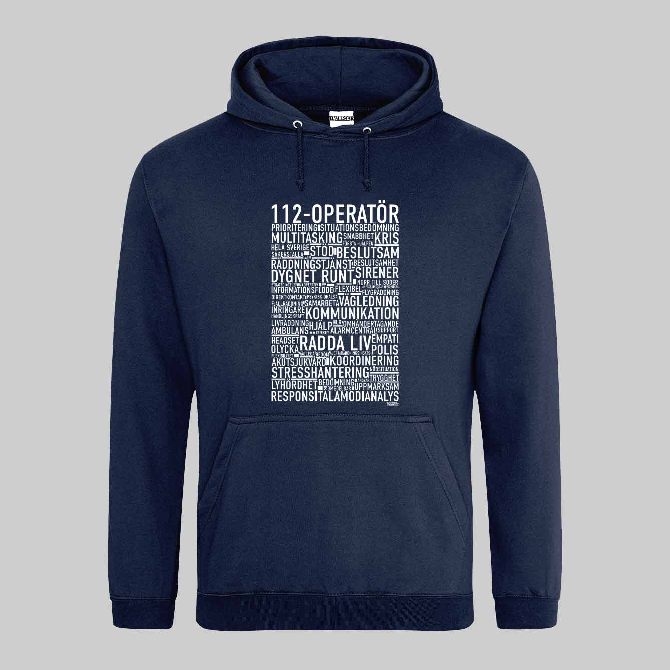 112-Operatör Text Hoodie
