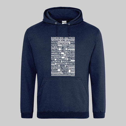 Biomedicinsk Analytiker Text Hoodie