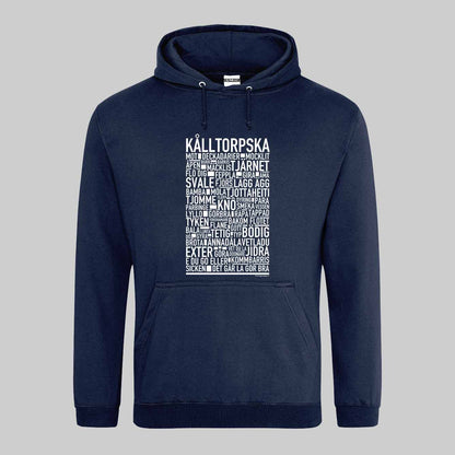 Kålltorpska Dialekt Text Hoodie
