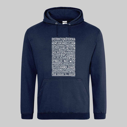 Distriktssköterska Text Hoodie