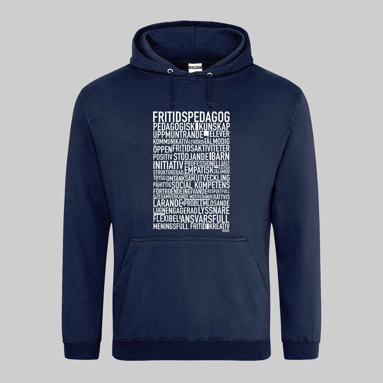 Fritidspedagog 2025 Text Hoodie