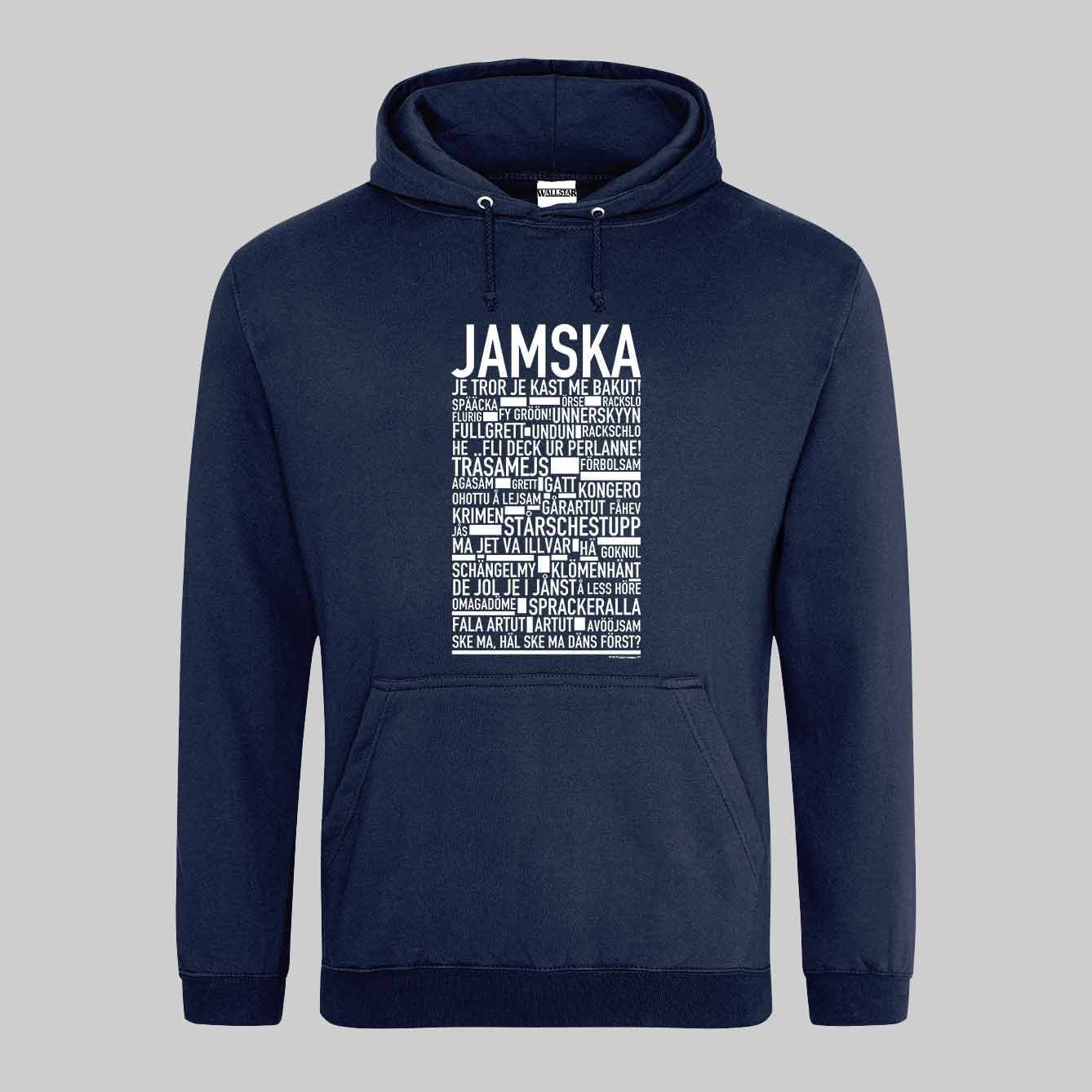Jamska Dialekt Text Hoodie