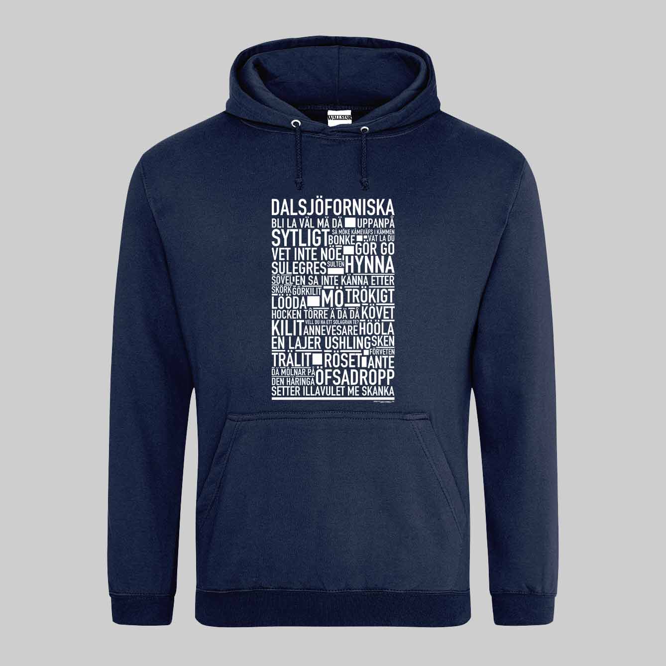 Dalsjöforsnitiska Dialekt Text Hoodie
