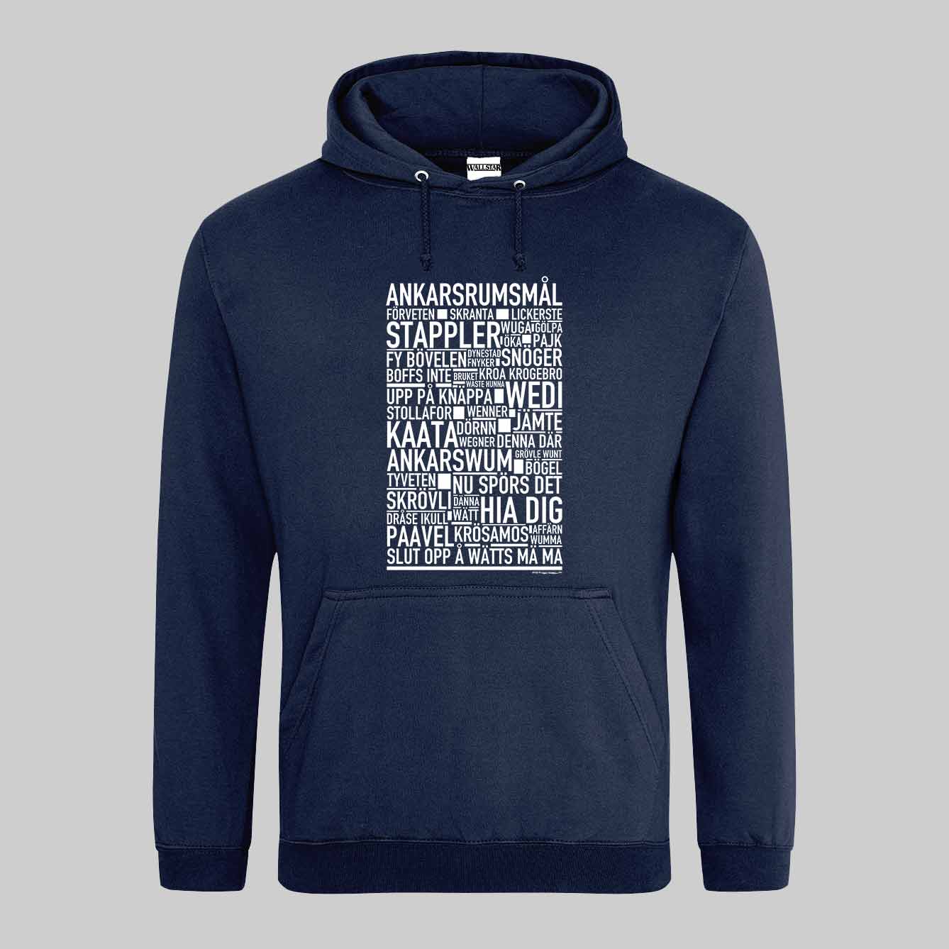 Ankarsrumsmål Dialekt Text Hoodie
