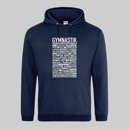 Gymnastik Text Hoodie