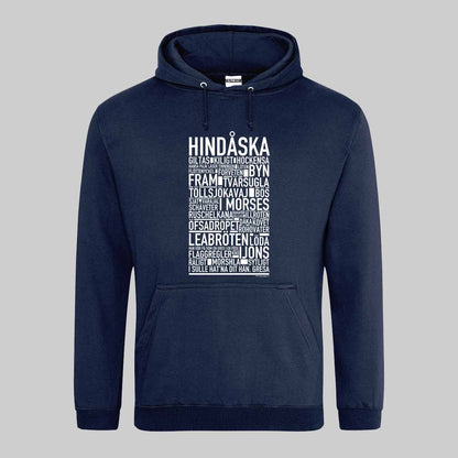 Hindåska Dialekt Text Hoodie