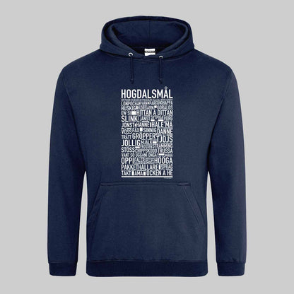 Hogdalsmål Dialekt Text Hoodie