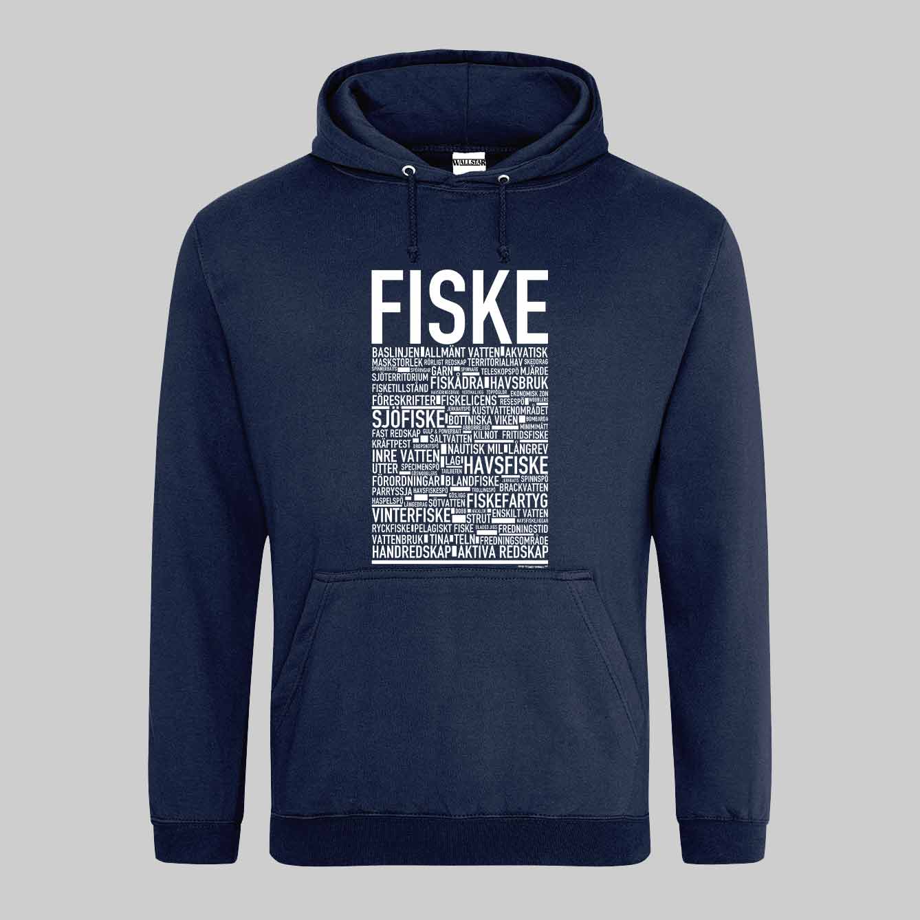Fiske Text Hoodie