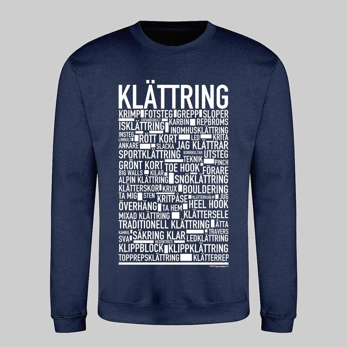 Klättring Text Sweatshirt