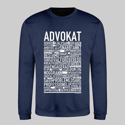 Advokat Text Sweatshirt