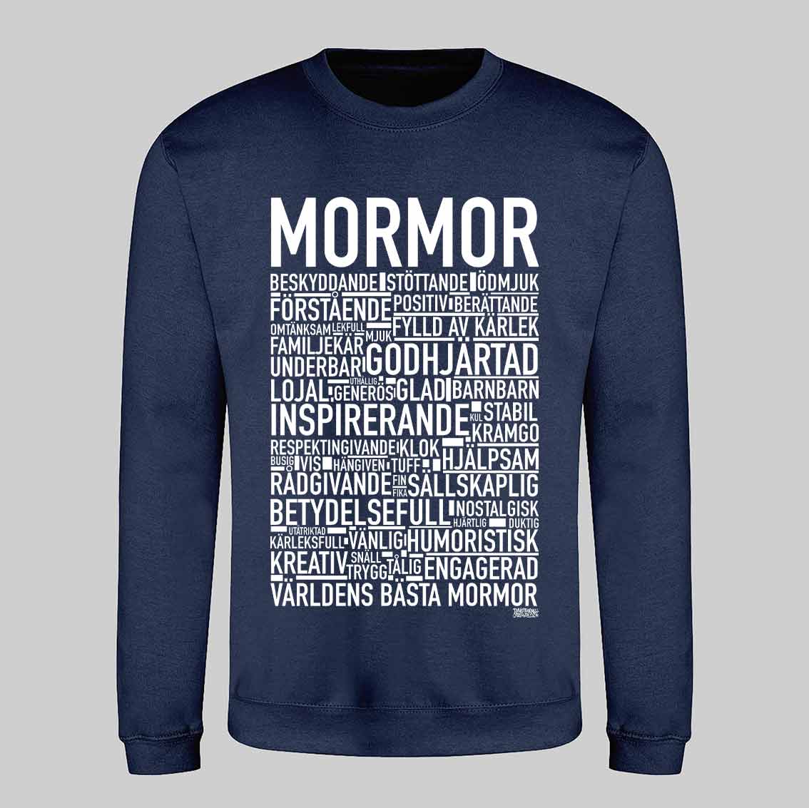 Mormor 2024 Text Sweatshirt