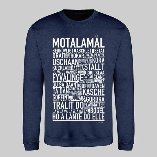Motalamål Dialekt Text Sweatshirt
