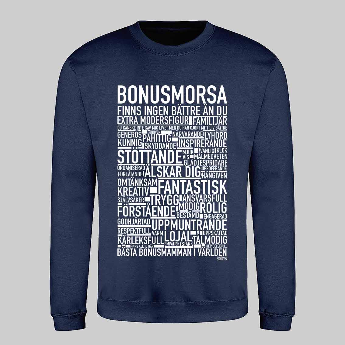 Bonusmorsa 2024 Text Sweatshirt