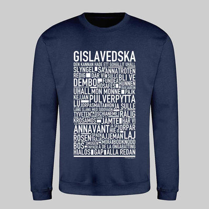 Gislavedska Dialekt Text Sweatshirt