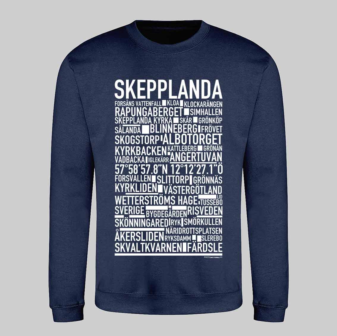 Skepplanda Text Sweatshirt