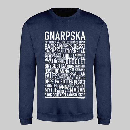 Gnarpska Dialekt Text Sweatshirt