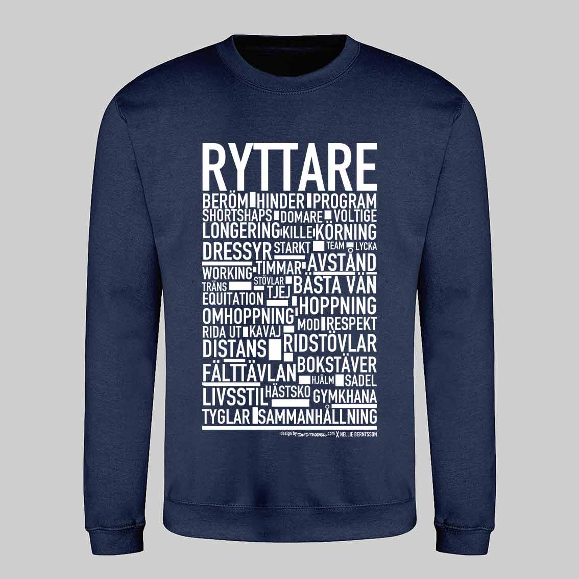 Ryttare Text Sweatshirt