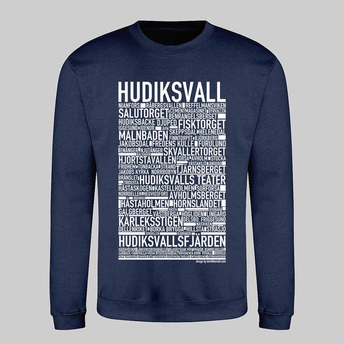 Hudiksvall Text Sweatshirt