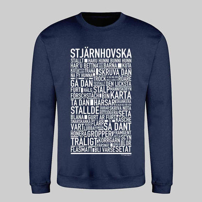 Stjärnhovska Dialekt Text Sweatshirt