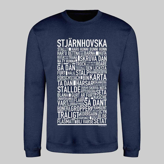 Stjärnhovska Dialekt Text Sweatshirt