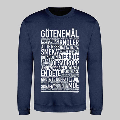Götenemål Dialekt Text Sweatshirt