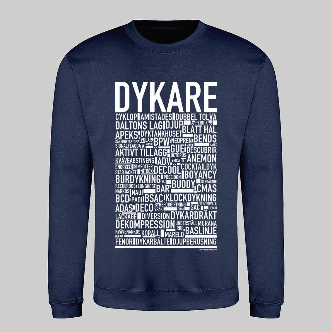 Dykare Text Sweatshirt