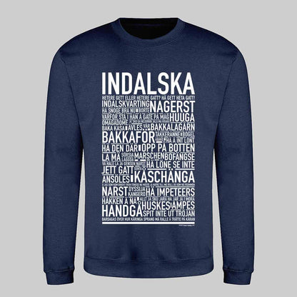 Indalska Dialekt Text Sweatshirt