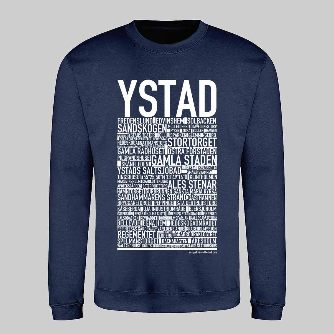 Ystad Text Sweatshirt