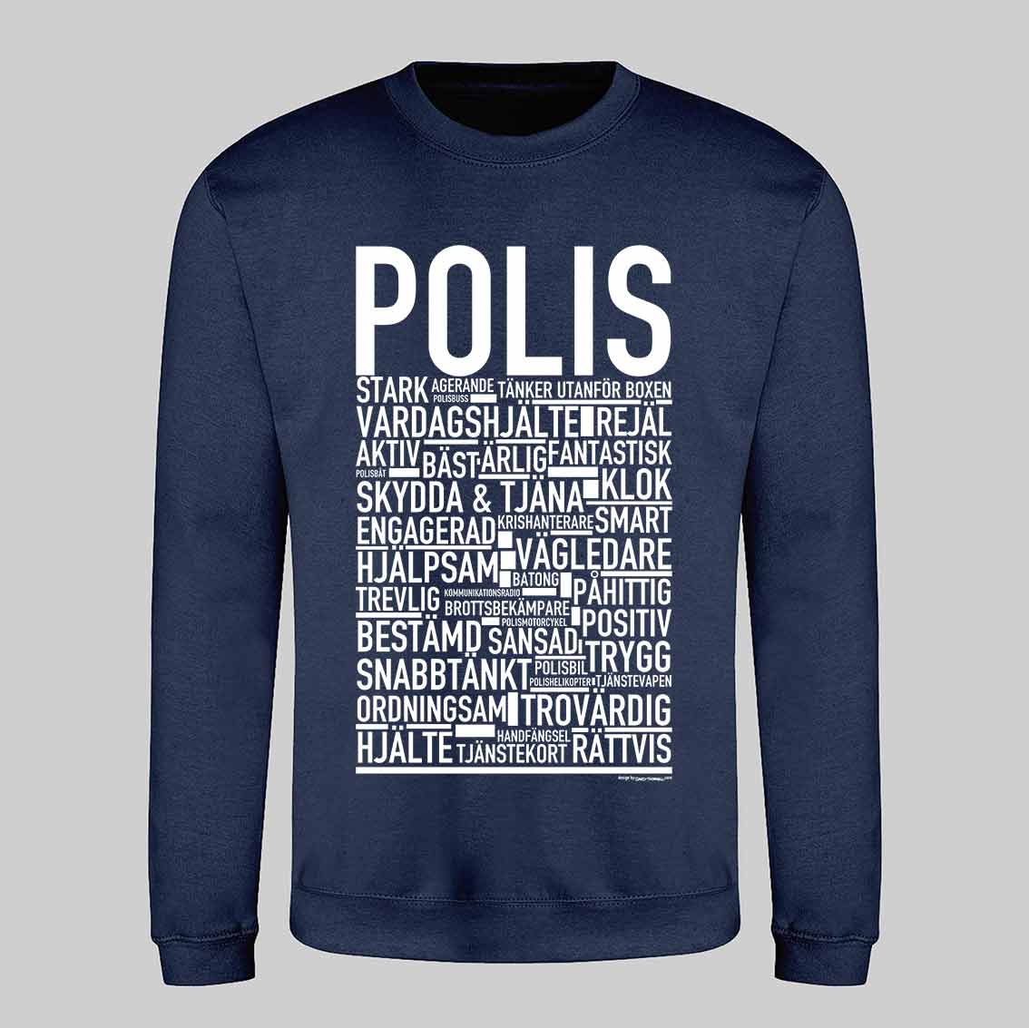 Polis Text Sweatshirt