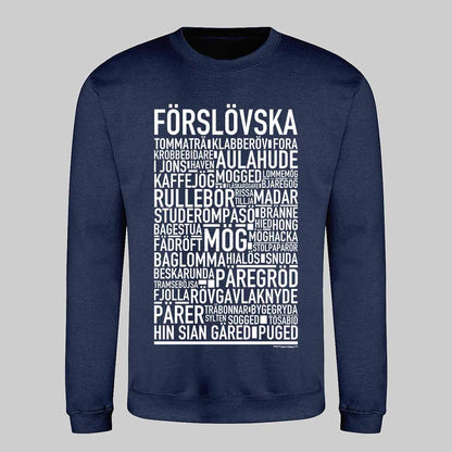 Förslövska Dialekt Text Sweatshirt