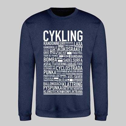 Cykling Text Sweatshirt