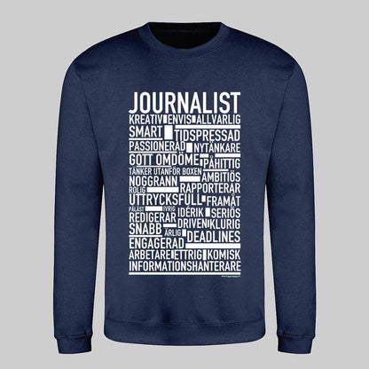 Journalist Text Sweatshirt