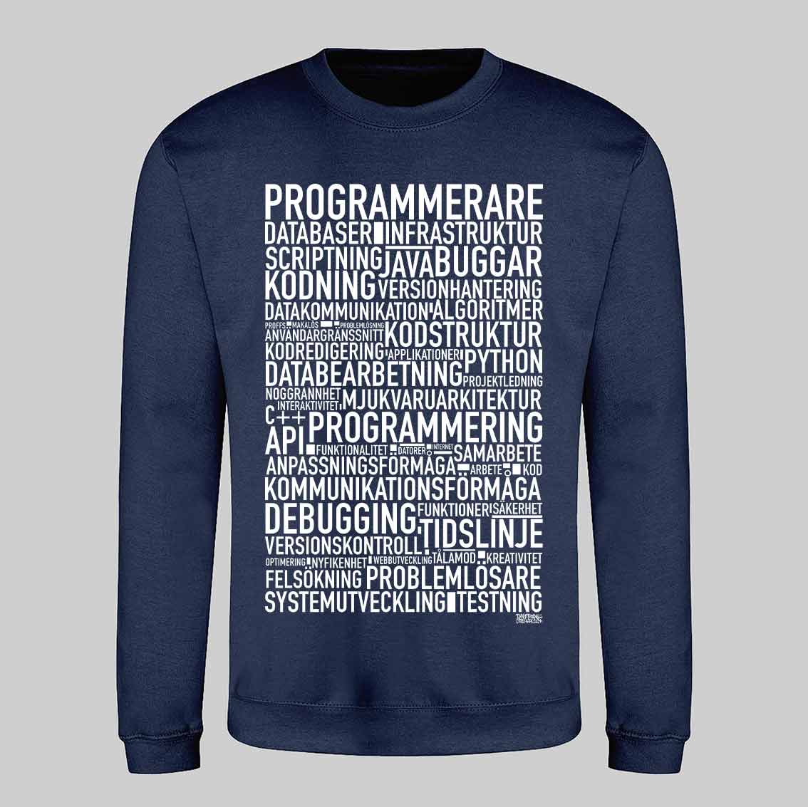 Programmerare Text Sweatshirt