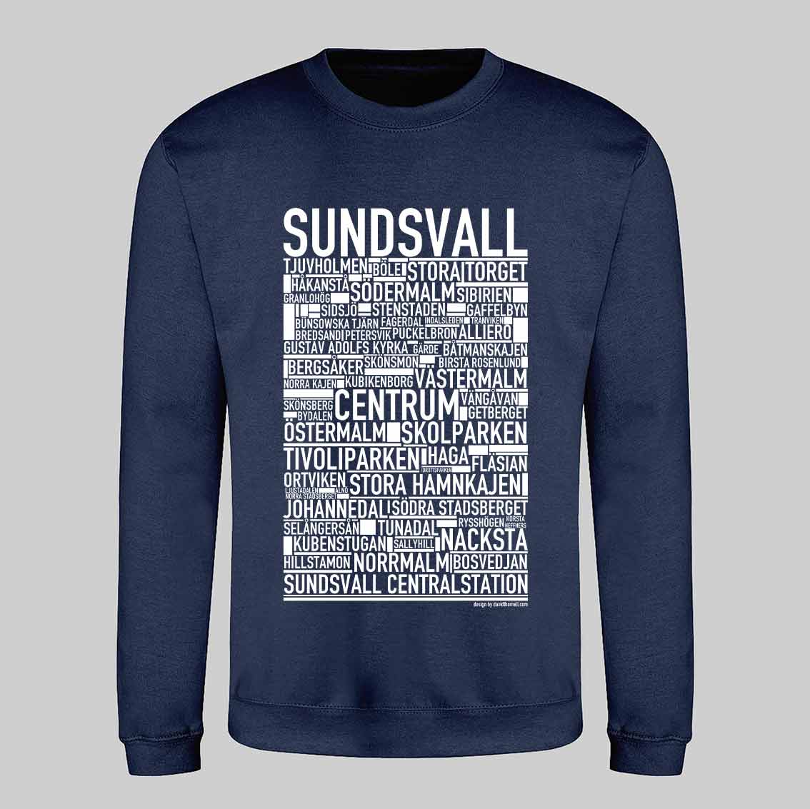 Sundsvall Text Sweatshirt