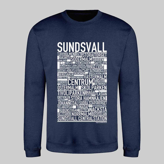 Sundsvall Text Sweatshirt