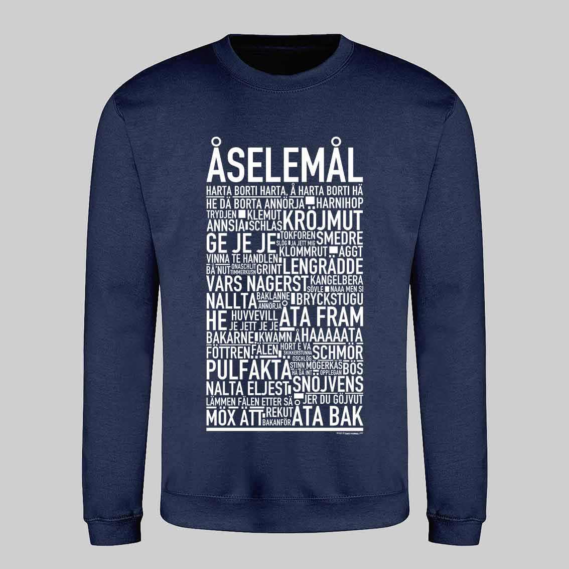 Åselemål Dialekt Text Sweatshirt