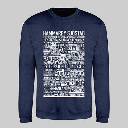 Hammarby Sjöstad Text Sweatshirt