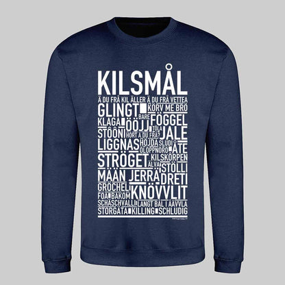 Kilsmål Dialekt Text Sweatshirt