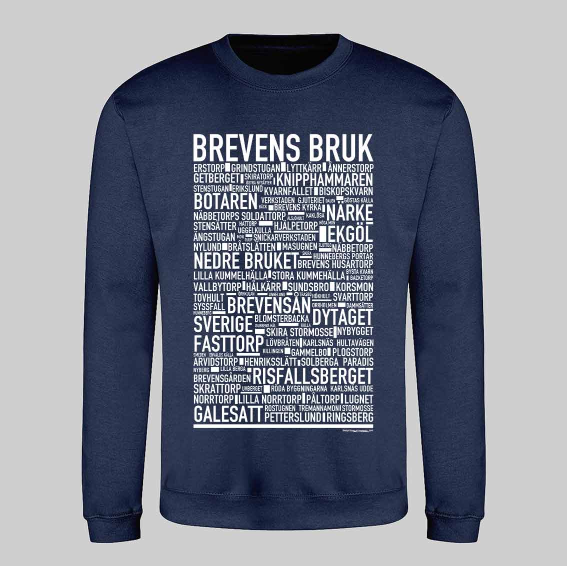 Brevens Bruk Text Sweatshirt