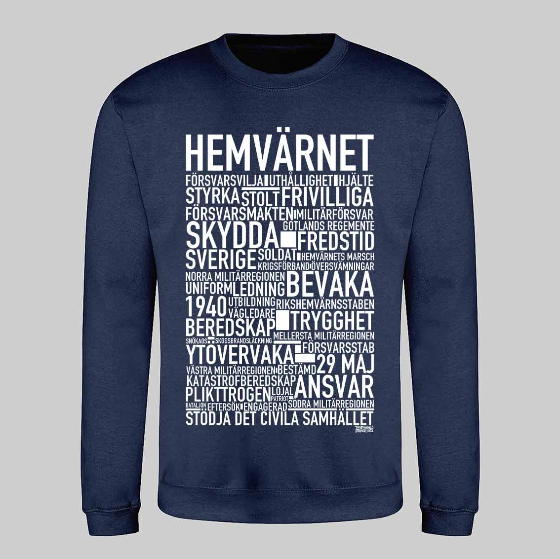 Hemvärnet Text Sweatshirt
