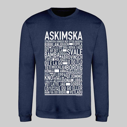 Askimska Dialekt Text Sweatshirt