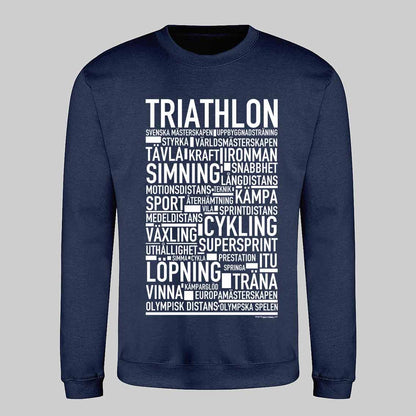 Triathlon Text Sweatshirt