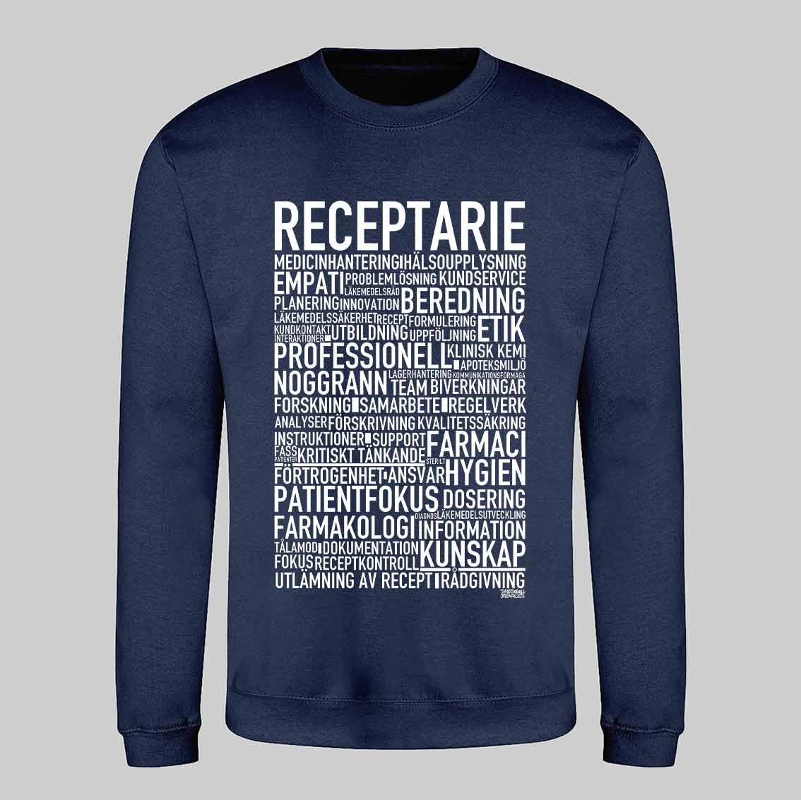 Receptarie Text Sweatshirt