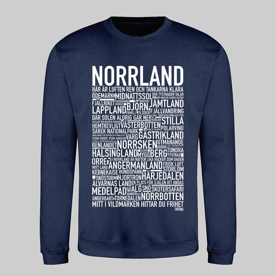 Älskade Norrland 2025 Text Sweatshirt