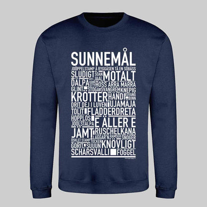 Sunnemål Dialekt Text Sweatshirt