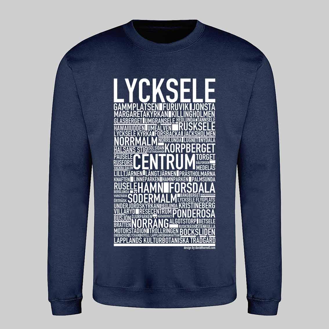 Lycksele Text Sweatshirt